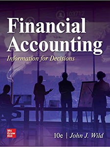 Financial Accounting: Information for Decisions 10th Edition by John J. Wild