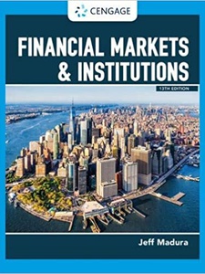 Financial Markets and Institutions 13th Edition by Jeff Madura