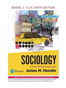 essentials of sociology 4th edition quizlet