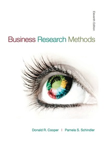 Business Research Methods - 11th Edition - Solutions And Answers | Quizlet