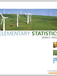 Elementary Statistics 11th Edition by Mario F. Triola