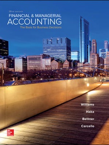 Financial And Managerial Accounting - 18th Edition - Solutions And ...