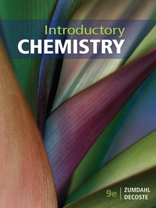 Introductory Chemistry 9th Edition by Donald J. DeCoste, Steven S. Zumdahl