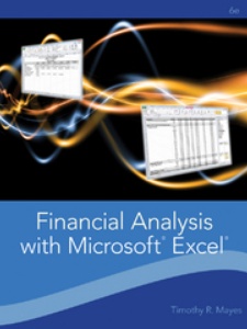 Financial Analysis With Microsoft Excel - 6th Edition - Solutions And ...