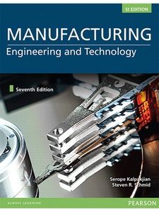 Manufacturing Engineering And Technology, SI Edition - 7th Edition ...