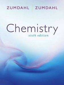 Chemistry 6th Edition by Zumdahl