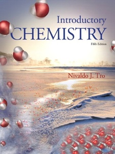 Introductory Chemistry 5th Edition by Nivaldo J. Tro