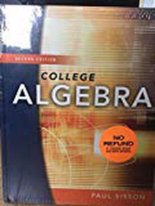 College Algebra - 2nd Edition - Solutions and Answers | Quizlet