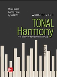 Tonal Harmony 8th Edition by Byron Almen, Dorothy Payne, Stefan Kostka