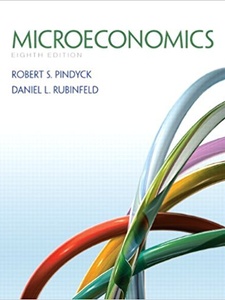 Microeconomics 8th Edition by Daniel Rubinfeld, Robert Pindyck