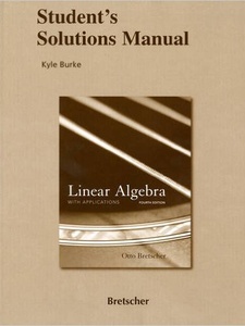 Linear Algebra With Applications - 9780136009276 - Exercise 8 | Quizlet