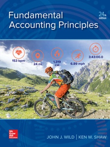 Fundamental Accounting Principles - 24th Edition - Solutions and ...