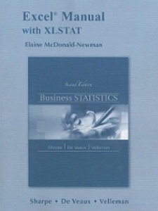 Business Statistics - 9780321806444 - Exercise 20b | Quizlet