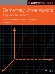 Elementary Linear Algebra, Applications Version - 9781119643623 ...