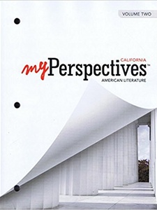 myPerspectives: American Literature, California Volume 2 1st Edition by Prentice Hall