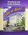 Solutions to Asi se dice! 1: Workbook and Audio Activities