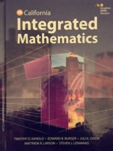 California Integrated Mathematics 1 - 1st Edition - Solutions And ...