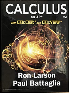 Calculus for AP 2nd Edition by Paul Battaglia, Ron Larson