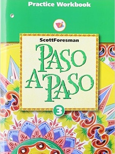 Paso a Paso, Workbook 3 1st Edition by Addison Wesley