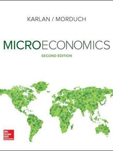 Microeconomics - 9781259813337 - Exercise 1 | Quizlet