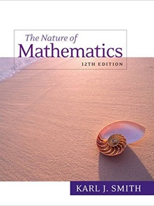 Free Solutions For Nature Of Mathematics 12th Edition Quizlet   87086406cedacc9c1cd6fd8a3e6bce0d 