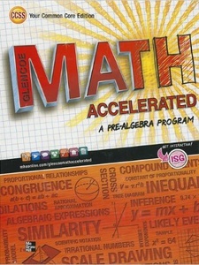 Glencoe Math Accelerated 1st Edition by McGraw-Hill