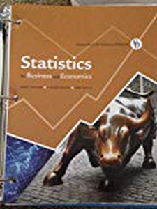 Statistics For Business And Economics - 14th Edition - Solutions And ...