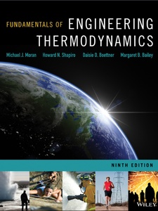 Fundamentals of Engineering Thermodynamics 9th Edition by Daisie D. Boettner, Howard N. Shapiro, Margaret B. Bailey, Michael J. Moran