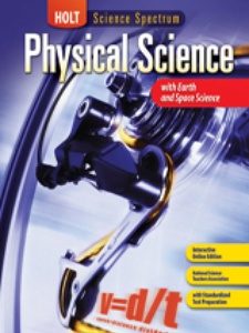 Physical Science with Earth and Space Science 1st Edition by Rinehart, Winston and Holt
