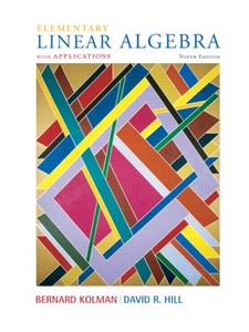 linear algebra bernard kolman solutions