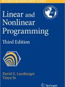 Linear And Nonlinear Programming - 2nd Edition - Solutions And Answers ...