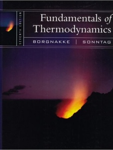 Fundamentals of Thermodynamics 7th Edition by Claus Borgnakke, Richard E. Sonntag
