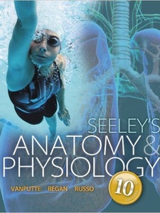Seeley's Anatomy and Physiology 10th Edition by Andrew Russo, Cinnamon VanPutte, Jennifer Regan
