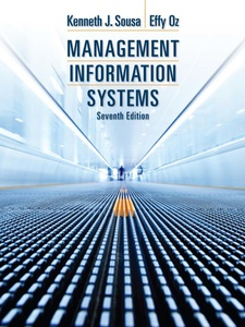 Management Information Systems - 7th Edition - Solutions And Answers ...