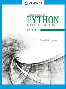 python data structures chapter 10.2 assignment