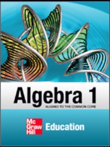 Algebra 1 1st Edition by Carter, Cuevas, Day, Holliday, Luchin, Malloy