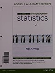 Introductory Statistics - 10th Edition - Solutions And Answers | Quizlet