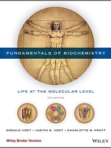 Fundamentals of Biochemistry 5th Edition by Charlotte W. Pratt, Donald Voet, Judith G. Voet