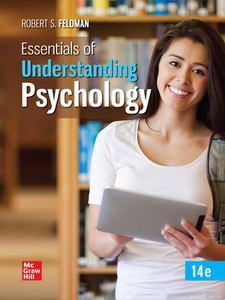 Essentials of Understanding Psychology 14th Edition by Robert S Feldman