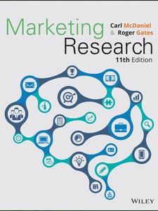 marketing research study guide quizlet