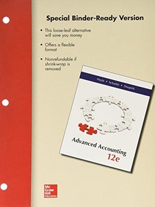 Advanced Accounting - 12th Edition - Solutions And Answers | Quizlet