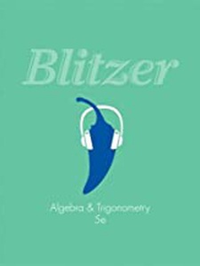 Algebra and Trigonometry 5th Edition by Robert F. Blitzer