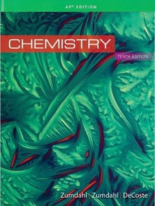 Chemistry, AP Edition 10th Edition by Donald J. DeCoste, Steven S. Zumdahl, Susan A. Zumdahl