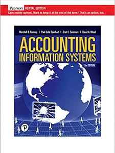 Accounting Information Systems 15th Edition by David Wood, Marshall B Romney, Paul J Steinbart, Scott Summers