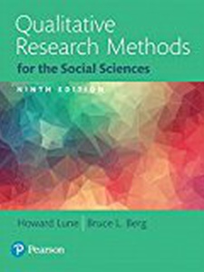 Qualitative Research Methods For The Social Sciences - 9th Edition ...