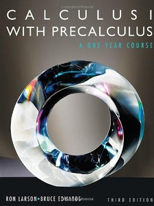 Calculus I with Precalculus 3rd Edition by Bruce E. Edwards, Ron Larson