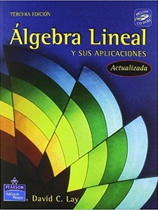 Álgebra Lineal y sus Aplicaciones (Actualizada) - 9789702609063 ...