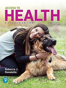 Health 16th Edition by Rebecca J. Donatelle