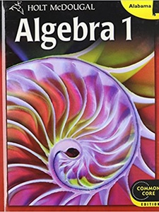 Holt McDougal Algebra 1 Alabama, Student Edition - 1st Edition ...