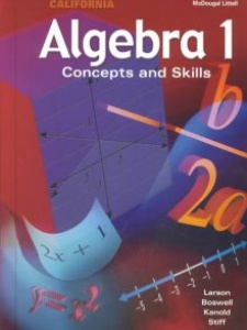 california algebra 1 concepts skills and problem solving pdf